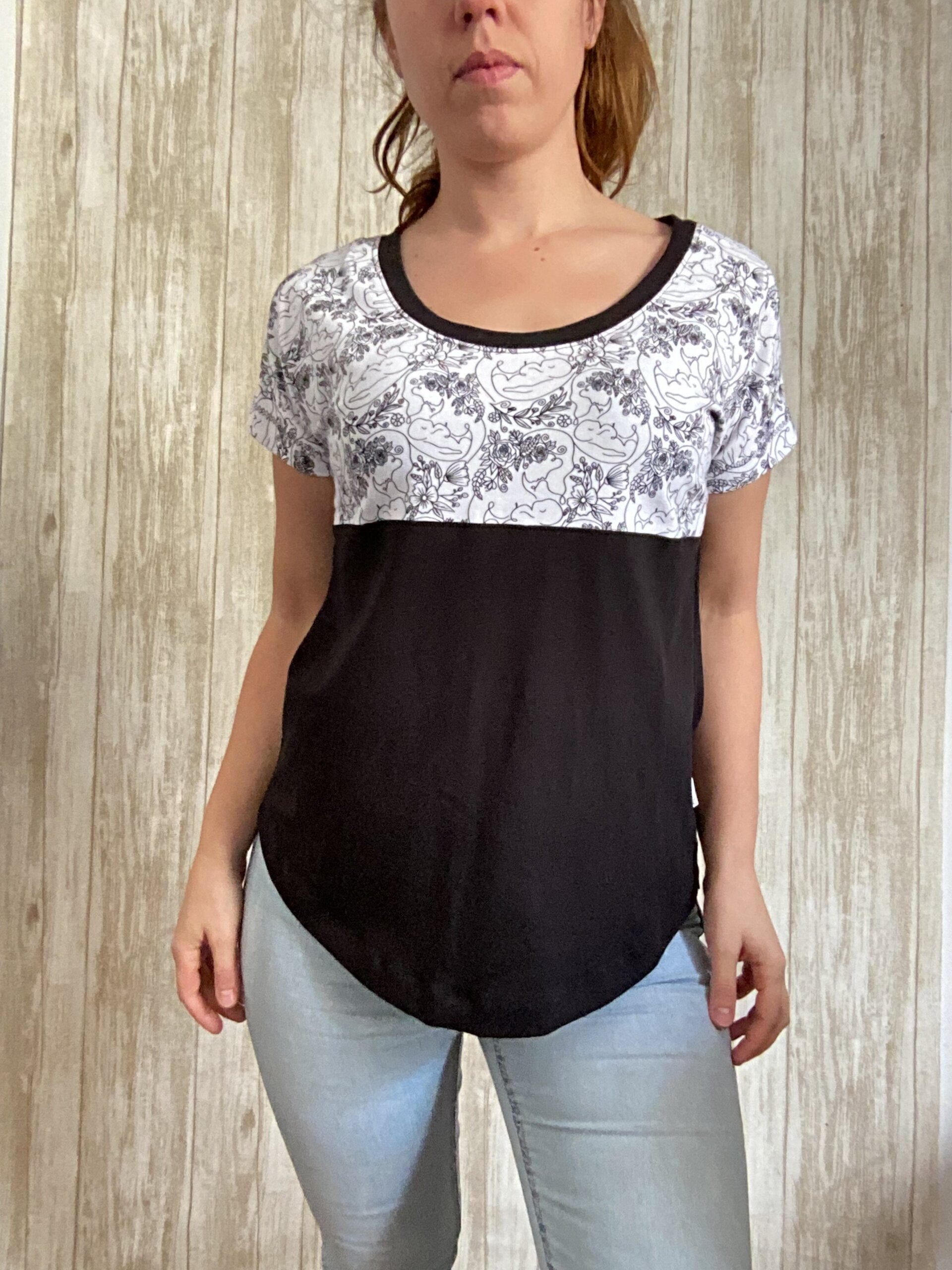 Camiseta “Diana”. Talla M. Estampado maternidad. - 3