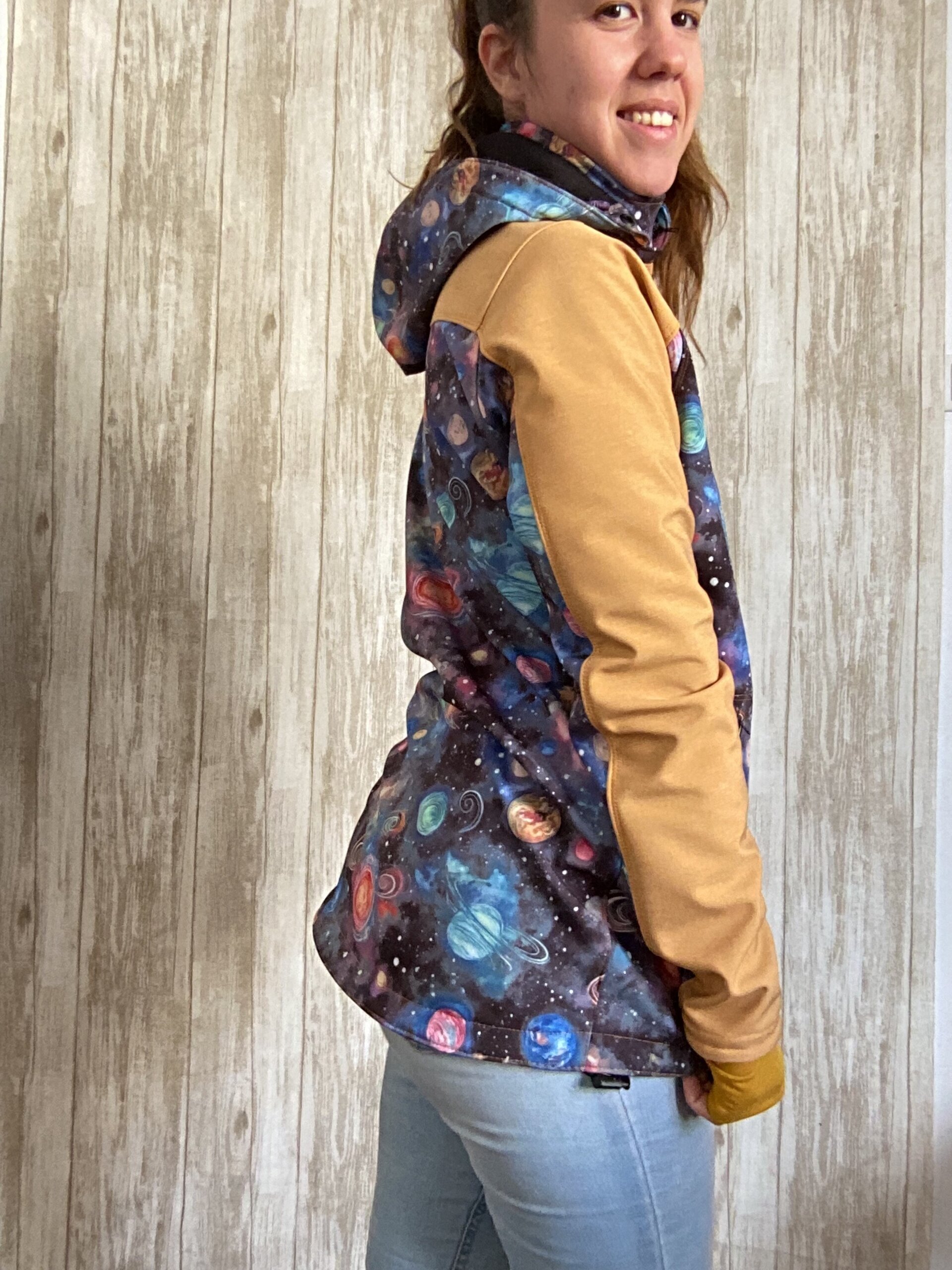 Chaqueta de softshell talla M. Planetas y espacio. - 7