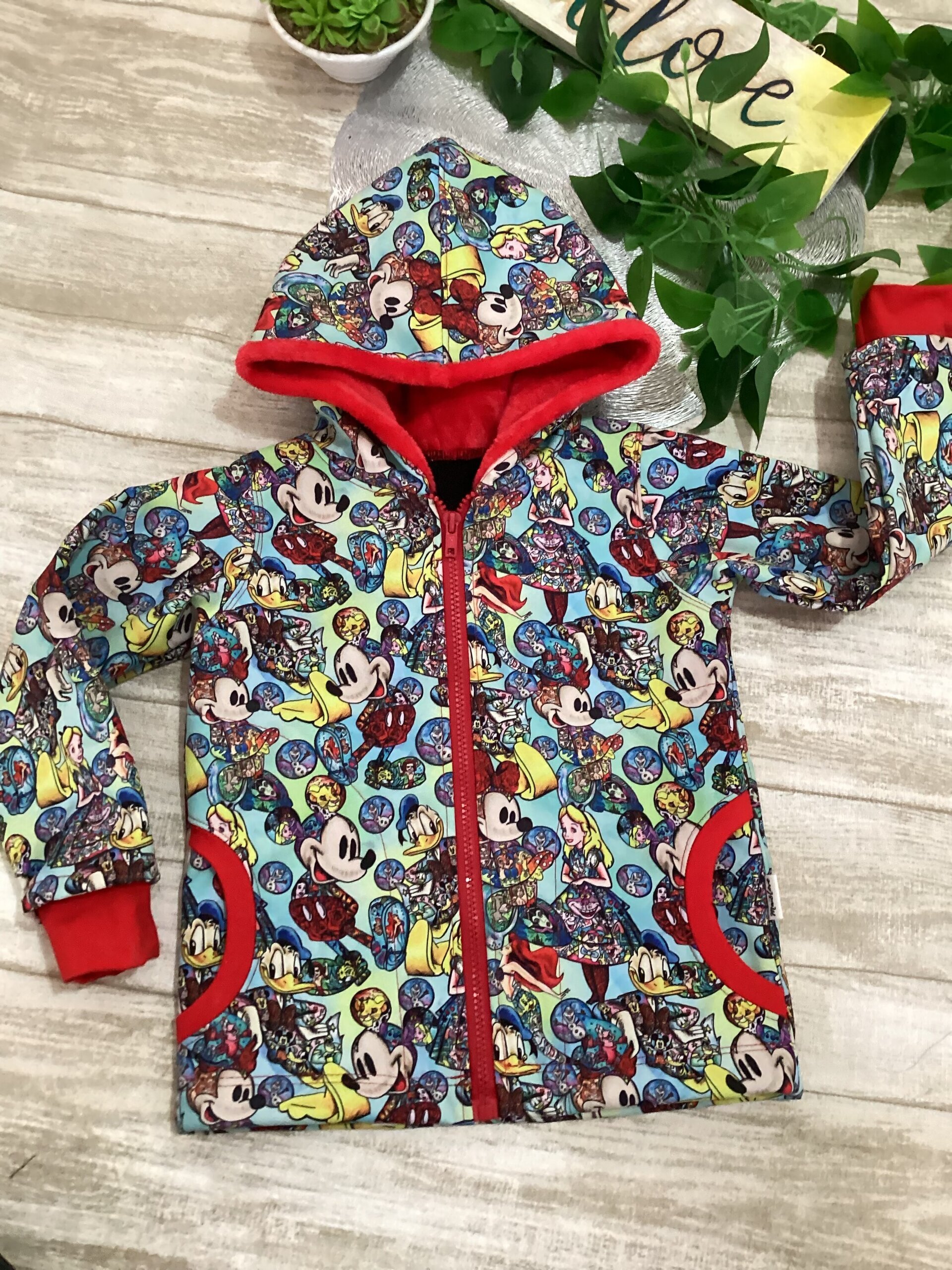 Chaqueta de softshell. Talla 4. Disney mix. Micky mouse - 2