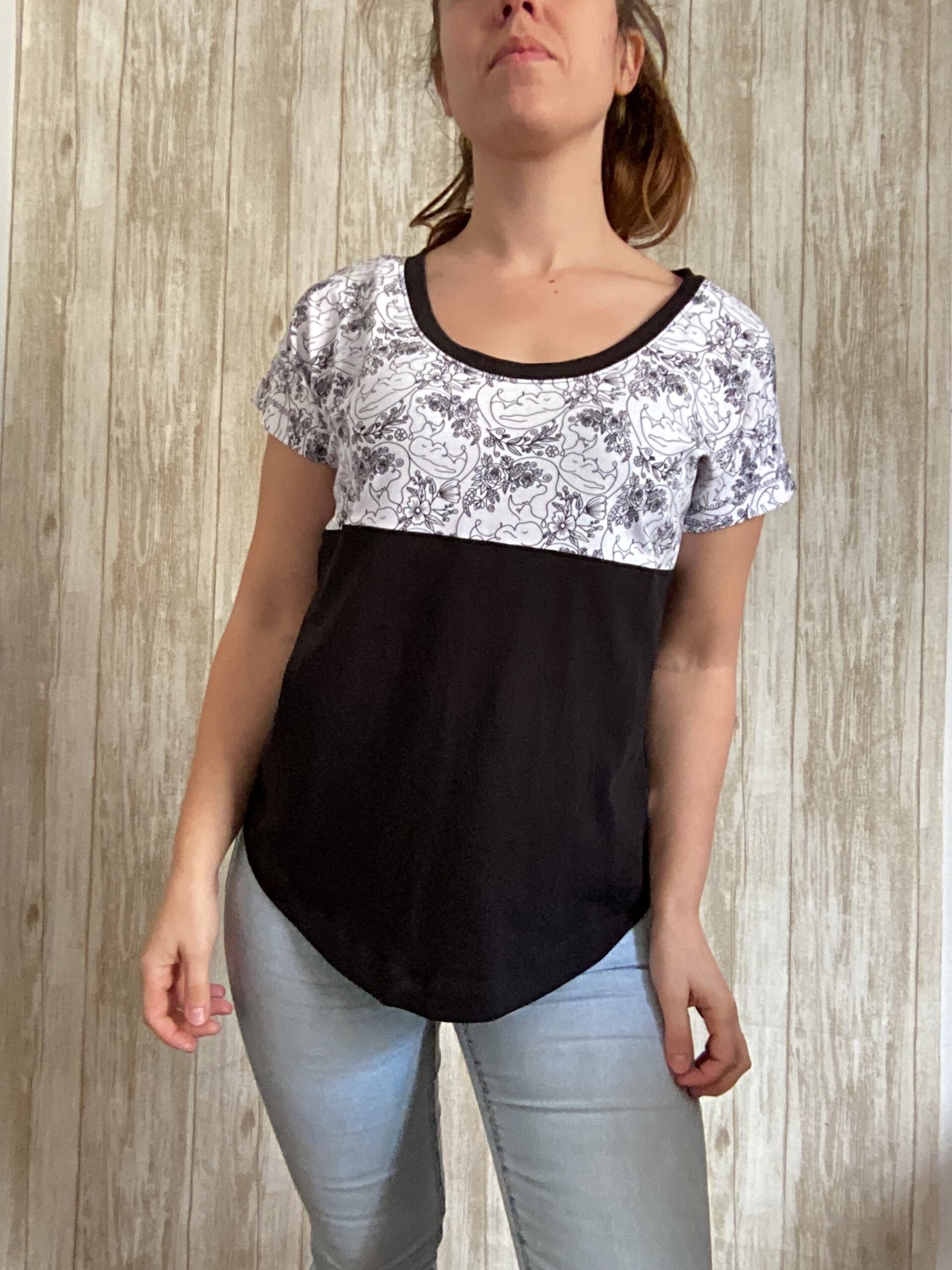 Camiseta “Diana”. Talla M. Estampado maternidad. - 2