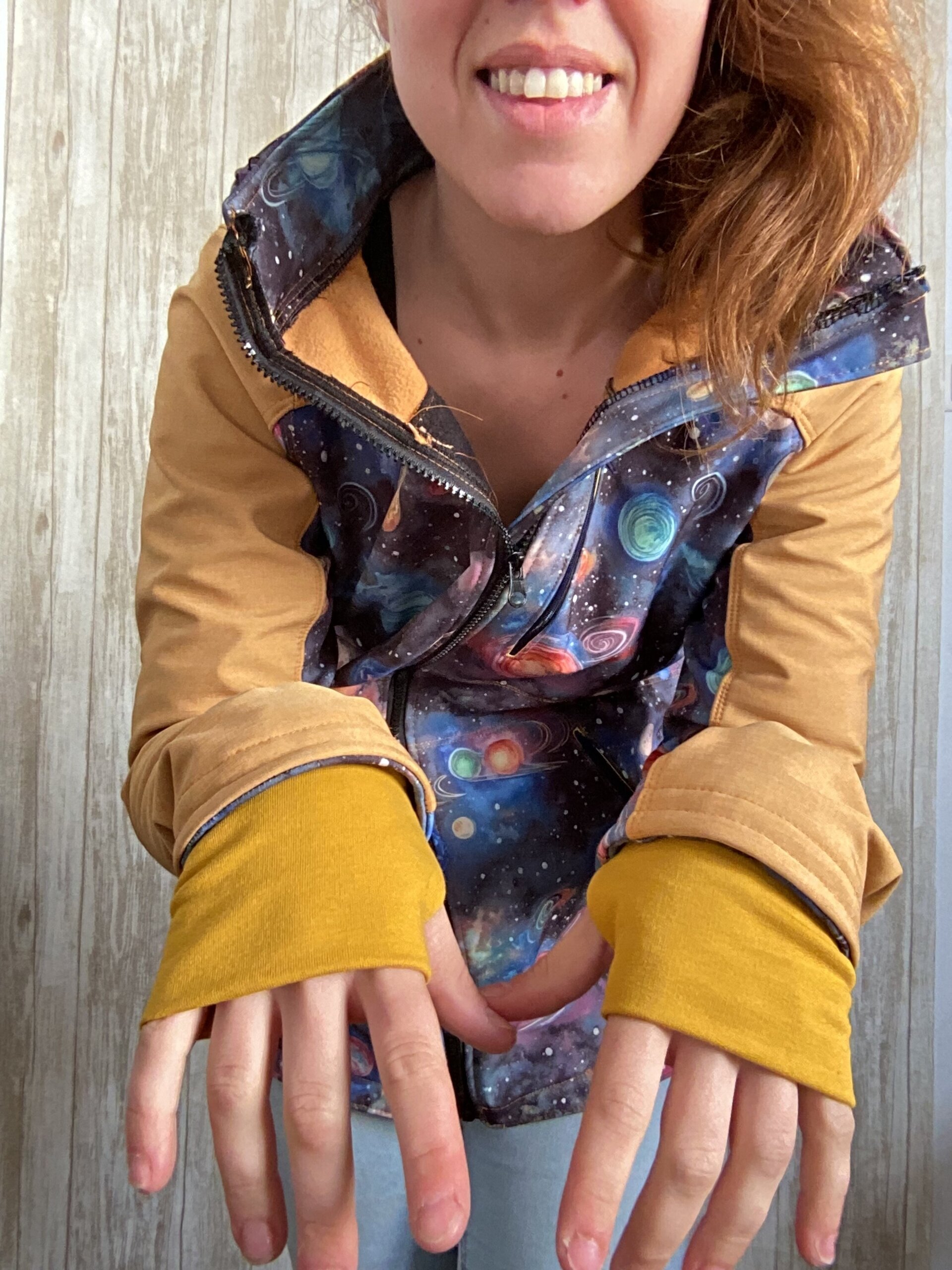 Chaqueta de softshell talla M. Planetas y espacio. - 6